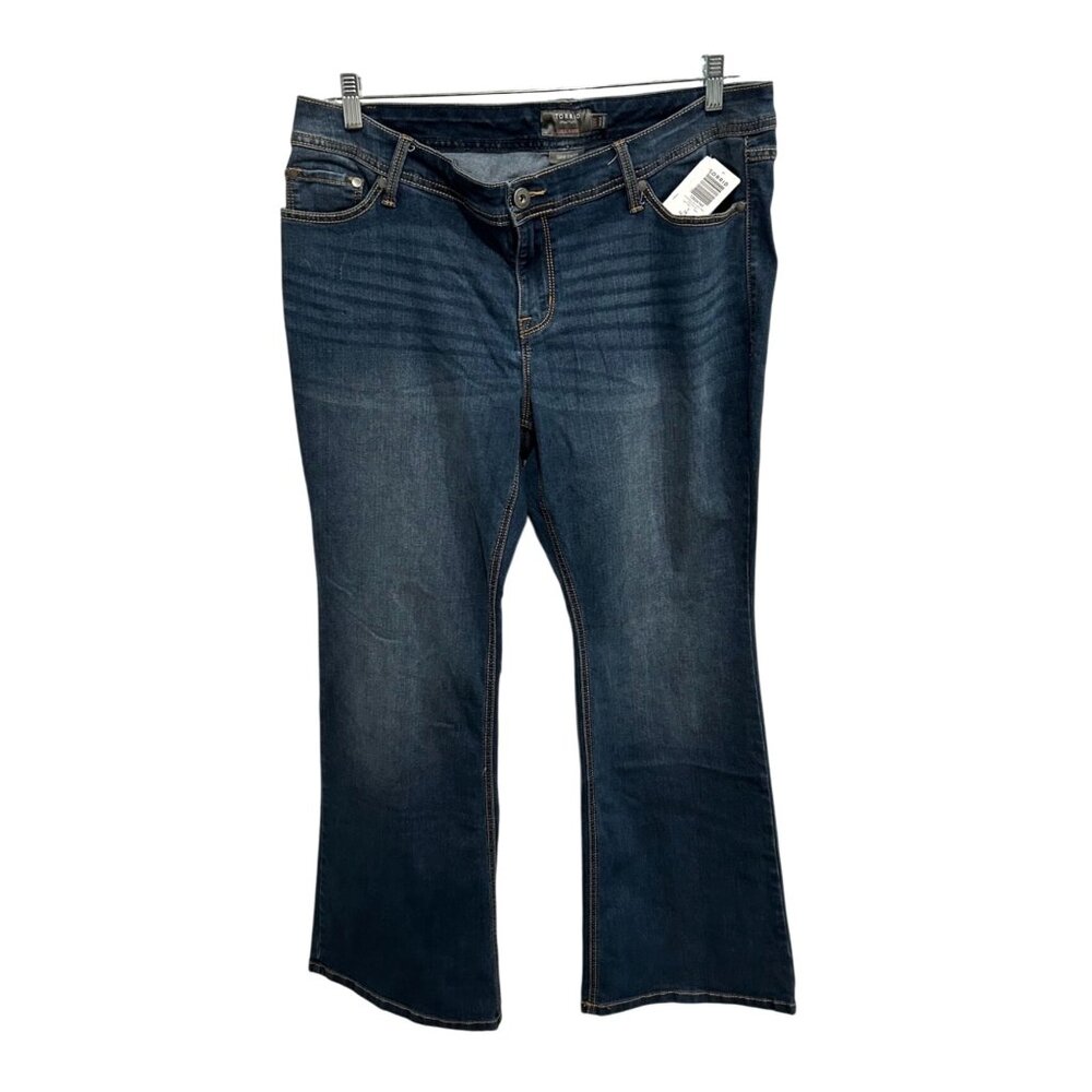 Torrid NEW Luxe Slim Boot Super Stretch Jeans 18R Womens Denim Cotton Blend